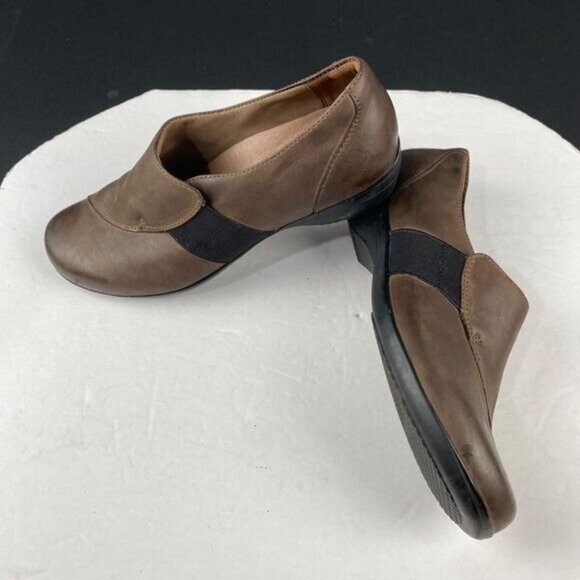 Dansko Fae Burnished Nubuck Mushroom Women's Size EU 38 US 7.5-8 - Picture 8 of 12
